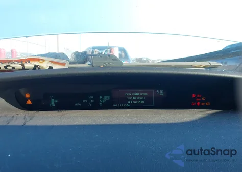 2012 Toyota Prius Plug-In z USA, uszkodzony, nr VIN JTDKN3DP9C3012847